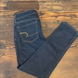 American Eagle Outfitters Dark Blue Skinny Jeans